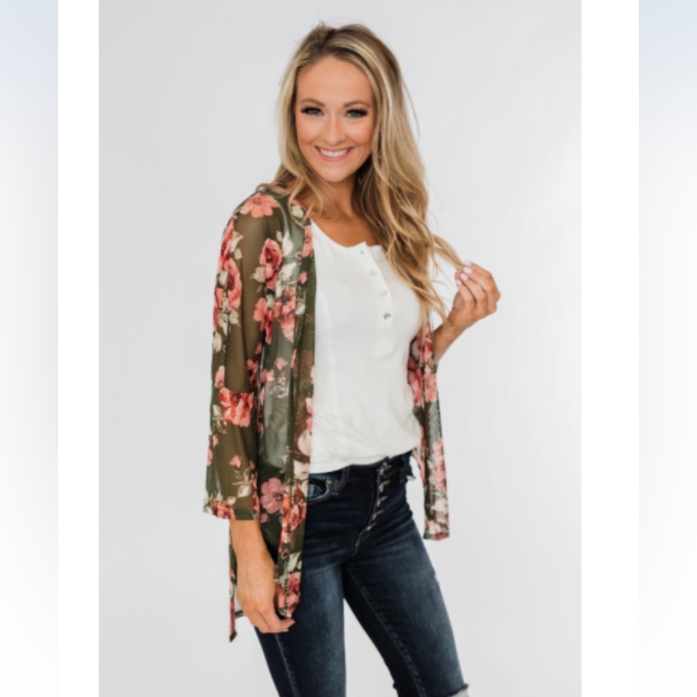 Floral Kimono - Pulse Boutique Feels Like Fall